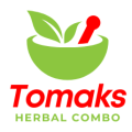 Green and Orange Natural Vitamin Logo